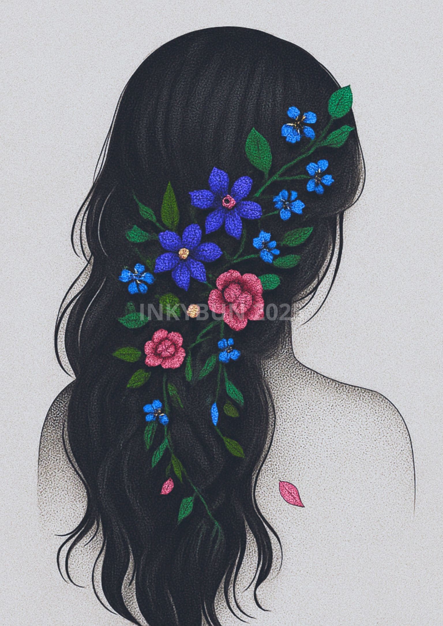 Cheveux de mûres